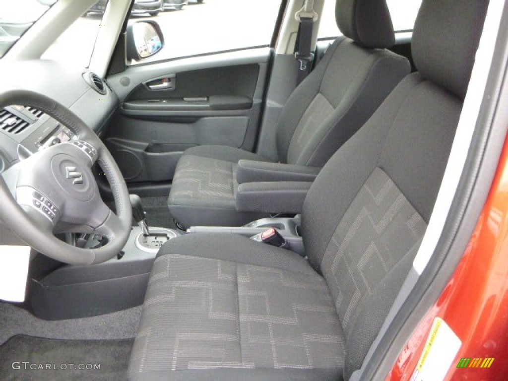 Black Interior 2012 Suzuki SX4 Crossover AWD Photo #79661286