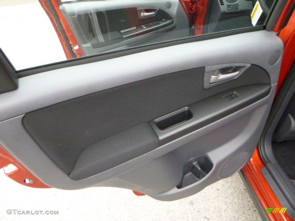 2012 Suzuki SX4 Crossover AWD Black Door Panel Photo #79661331