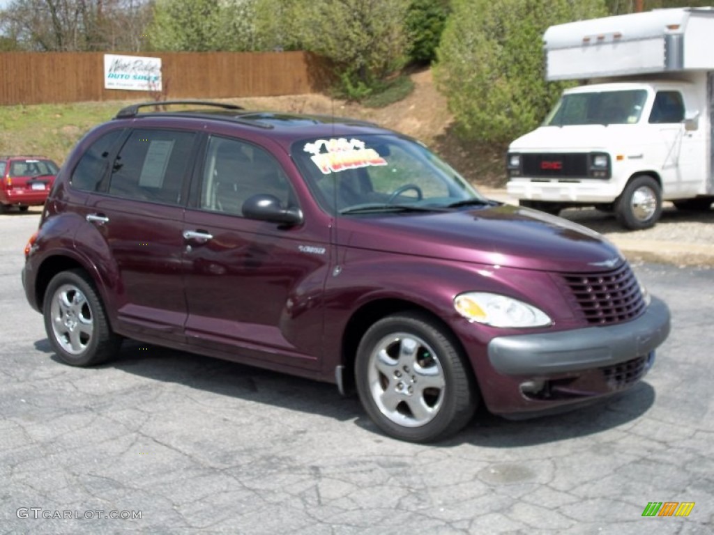 Deep Cranberry Pearl 2001 Chrysler PT Cruiser Limited Exterior Photo #79662454
