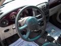Taupe/Pearl Beige 2001 Chrysler PT Cruiser Limited Steering Wheel
