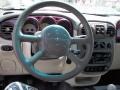 Taupe/Pearl Beige 2001 Chrysler PT Cruiser Limited Steering Wheel
