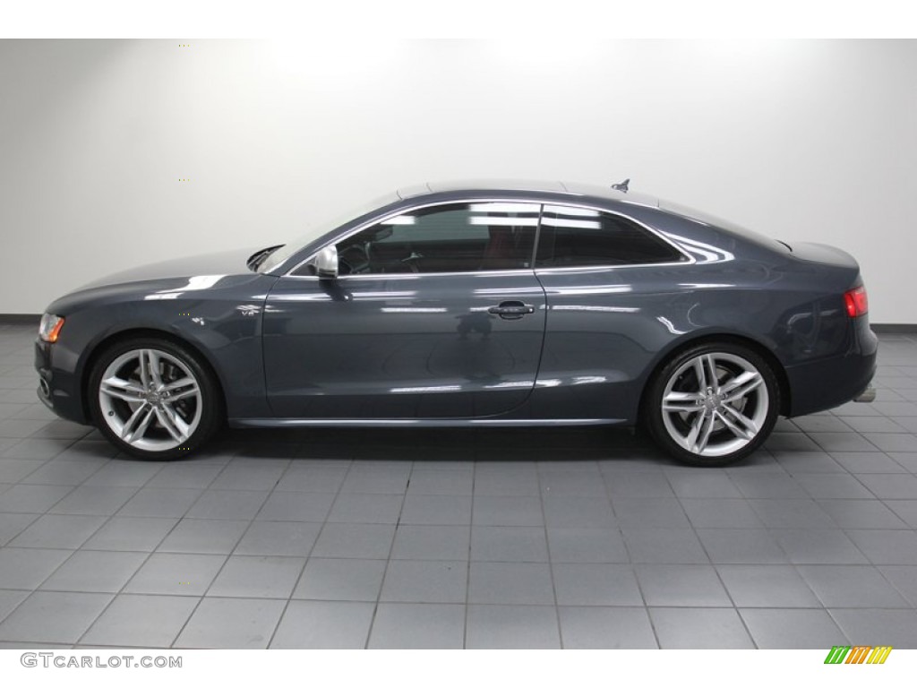 Meteor Grey Pearl Effect 2008 Audi S5 4.2 quattro Exterior Photo #79662804
