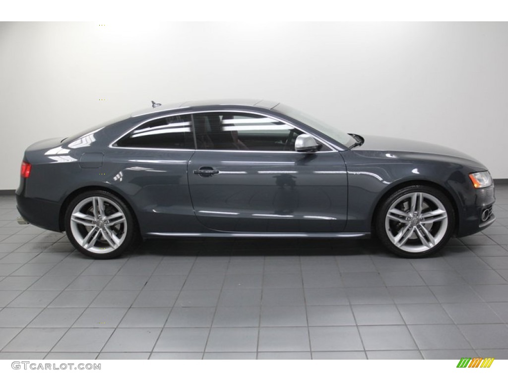 Meteor Grey Pearl Effect 2008 Audi S5 4.2 quattro Exterior Photo #79662894