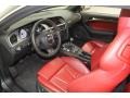 Magma Red Prime Interior Photo for 2008 Audi S5 #79662978