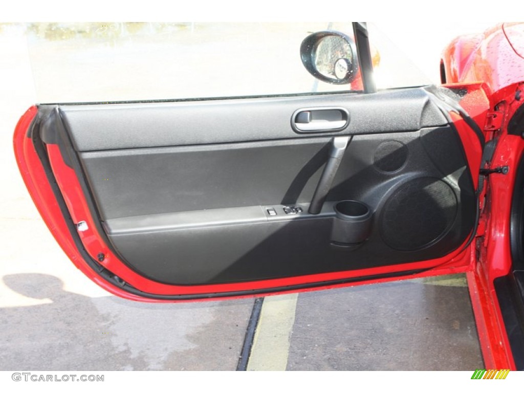 2007 Mazda MX-5 Miata Sport Roadster Black Door Panel Photo #79663218
