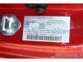 A4A: True Red 2007 Mazda MX-5 Miata Sport Roadster Color Code