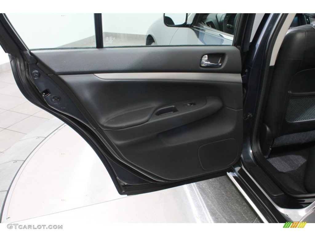 2011 G 37 x AWD Sedan - Blue Slate / Graphite photo #15