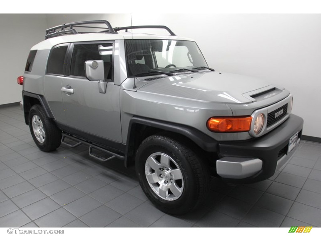 Silver Fresco Metallic 2010 Toyota FJ Cruiser Standard FJ Cruiser Model Exterior Photo #79663584