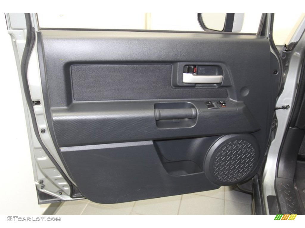 2010 Toyota FJ Cruiser Standard FJ Cruiser Model Dark Charcoal Door Panel Photo #79663710