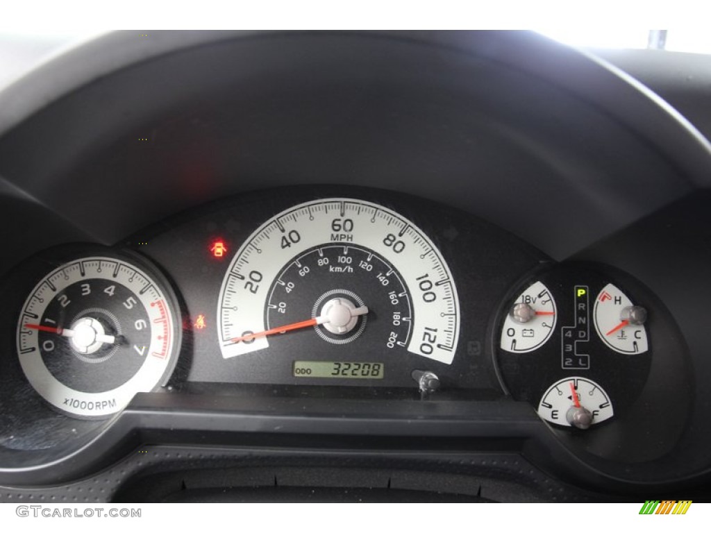 2010 Toyota FJ Cruiser Standard FJ Cruiser Model Gauges Photo #79664119