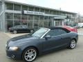 Meteor Gray Pearl Effect 2010 Audi A5 2.0T quattro Cabriolet