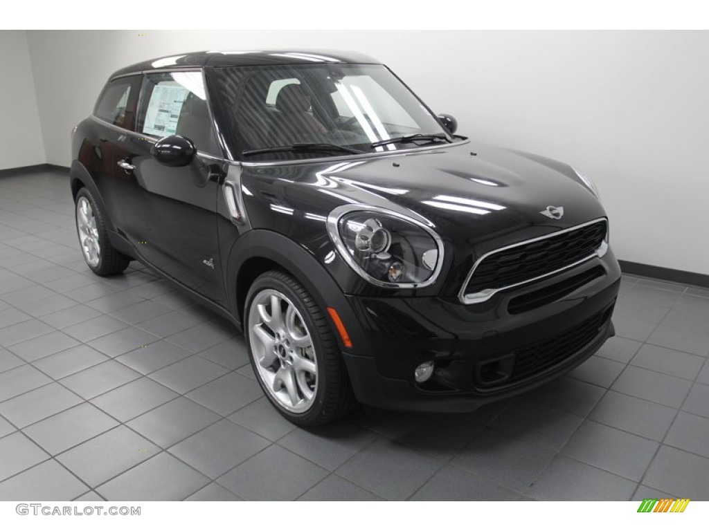 Absolute Black 2013 Mini Cooper S Paceman ALL4 AWD Exterior Photo #79664557