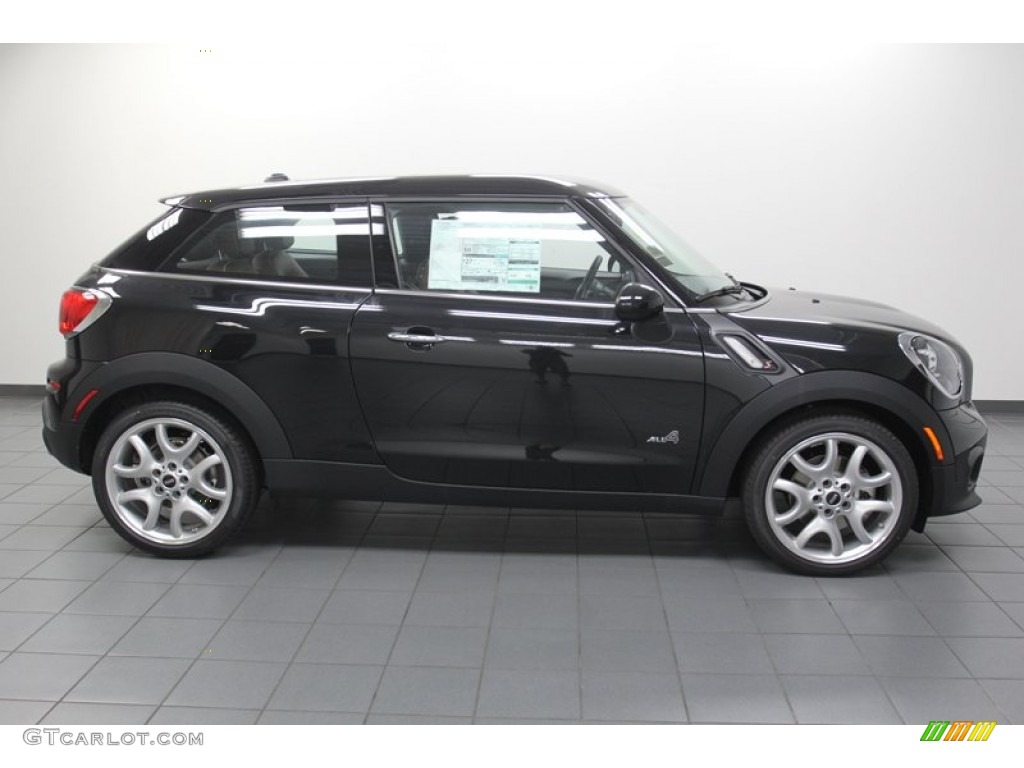 Absolute Black 2013 Mini Cooper S Paceman ALL4 AWD Exterior Photo #79664572