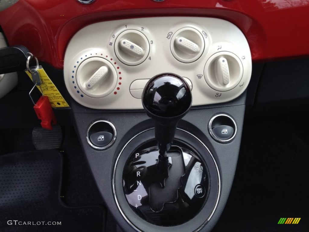 2012 Fiat 500 Pop 6 Speed Auto Stick Automatic Transmission Photo #79664634