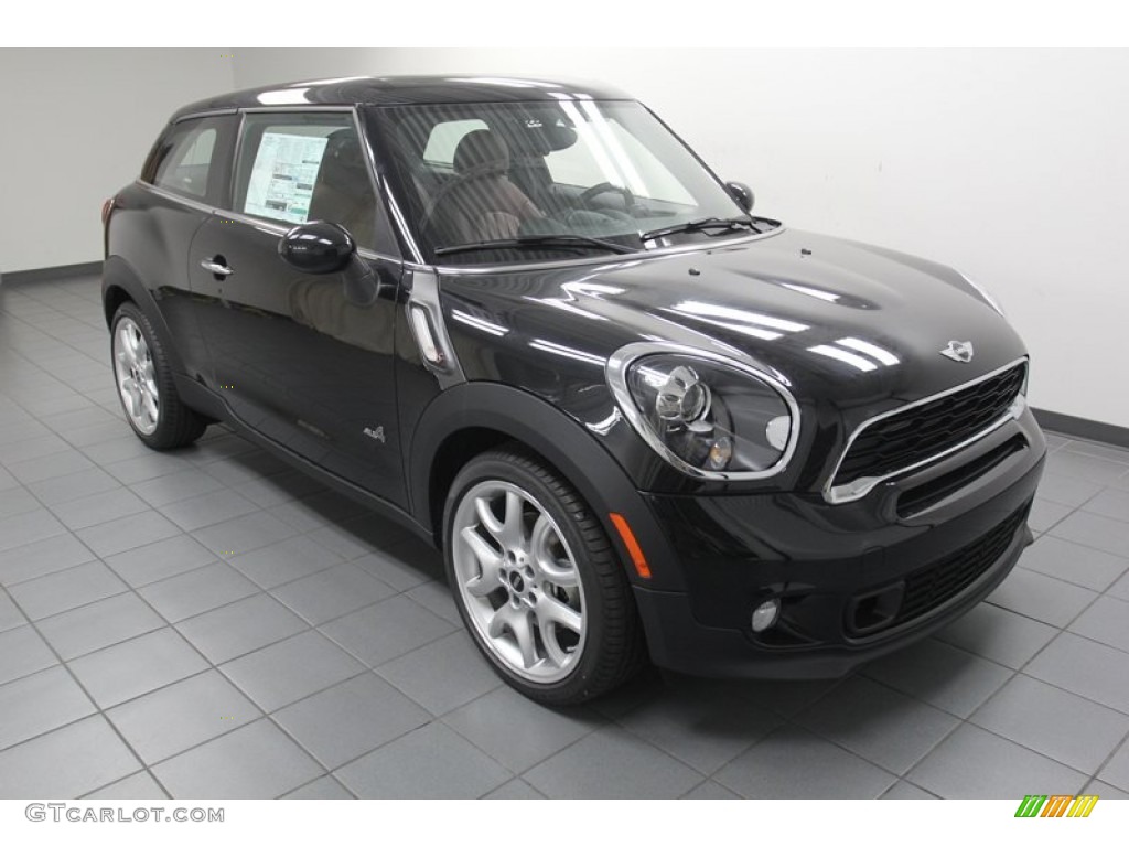 Absolute Black 2013 Mini Cooper S Paceman ALL4 AWD Exterior Photo #79664640