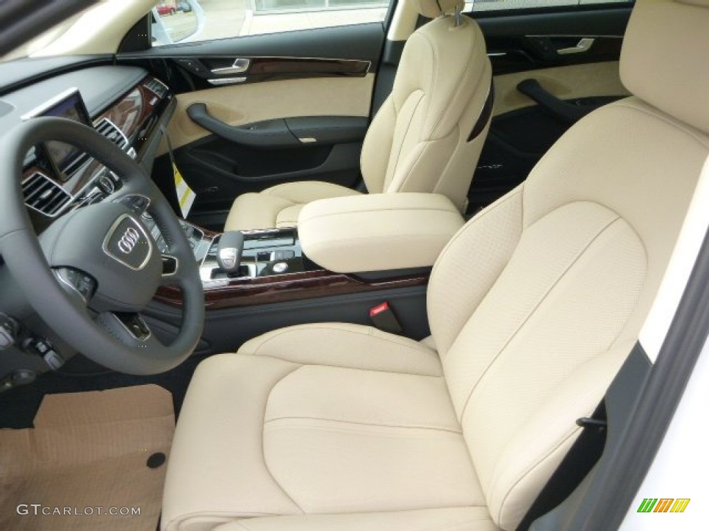 2014 Audi A8 L TDI quattro Front Seat Photo #79665279