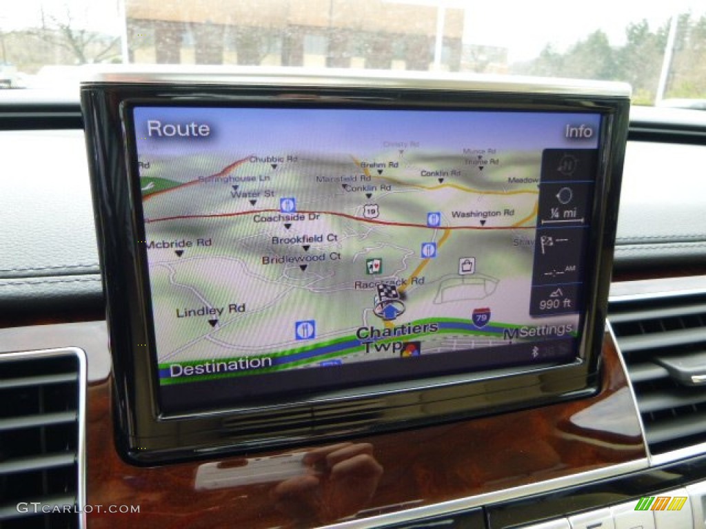 2014 Audi A8 L TDI quattro Navigation Photo #79665375