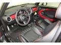 Championship Lounge Leather/Red Piping Interior Photo for 2013 Mini Cooper #79665489