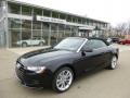 Brilliant Black - A5 2.0T quattro Cabriolet Photo No. 1