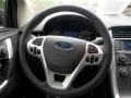 2013 Ford Edge Medium Light Stone Interior Steering Wheel Photo