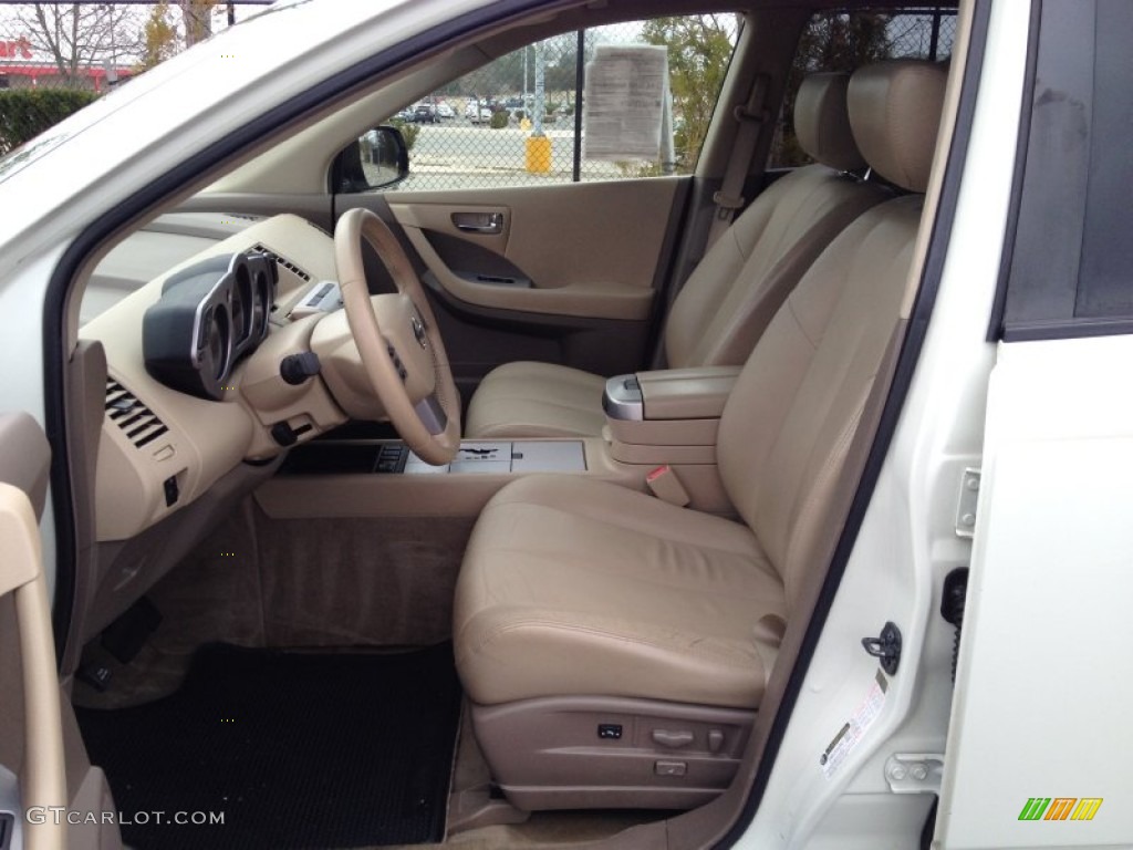 2007 Nissan Murano SL AWD Front Seat Photo #79666272