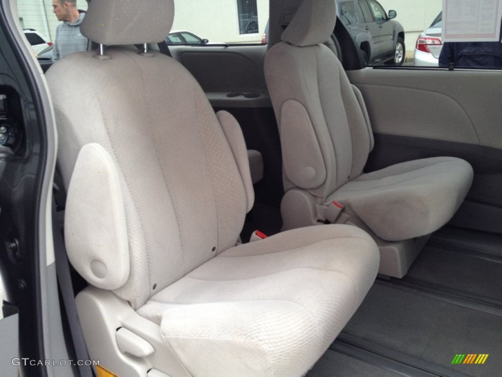 2011 Toyota Sienna LE AWD Rear Seat Photo #79666685