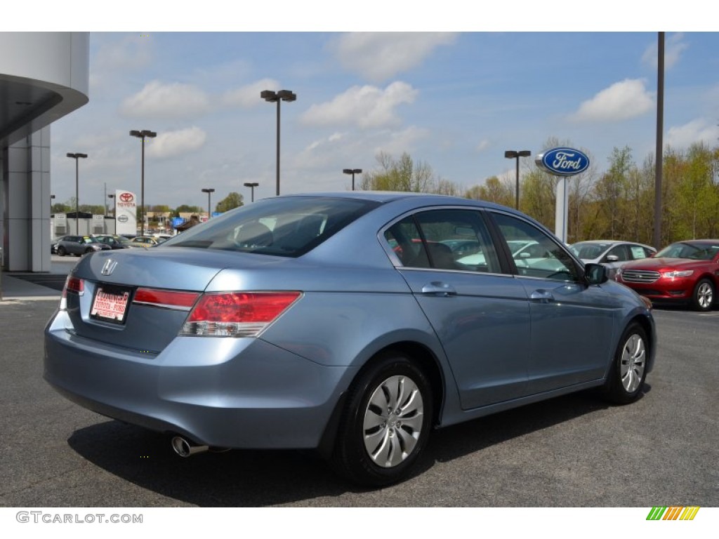 2011 Accord LX Sedan - Celestial Blue Metallic / Black photo #3