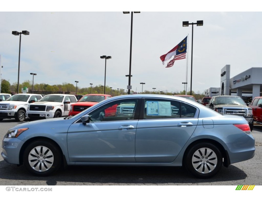 2011 Accord LX Sedan - Celestial Blue Metallic / Black photo #5