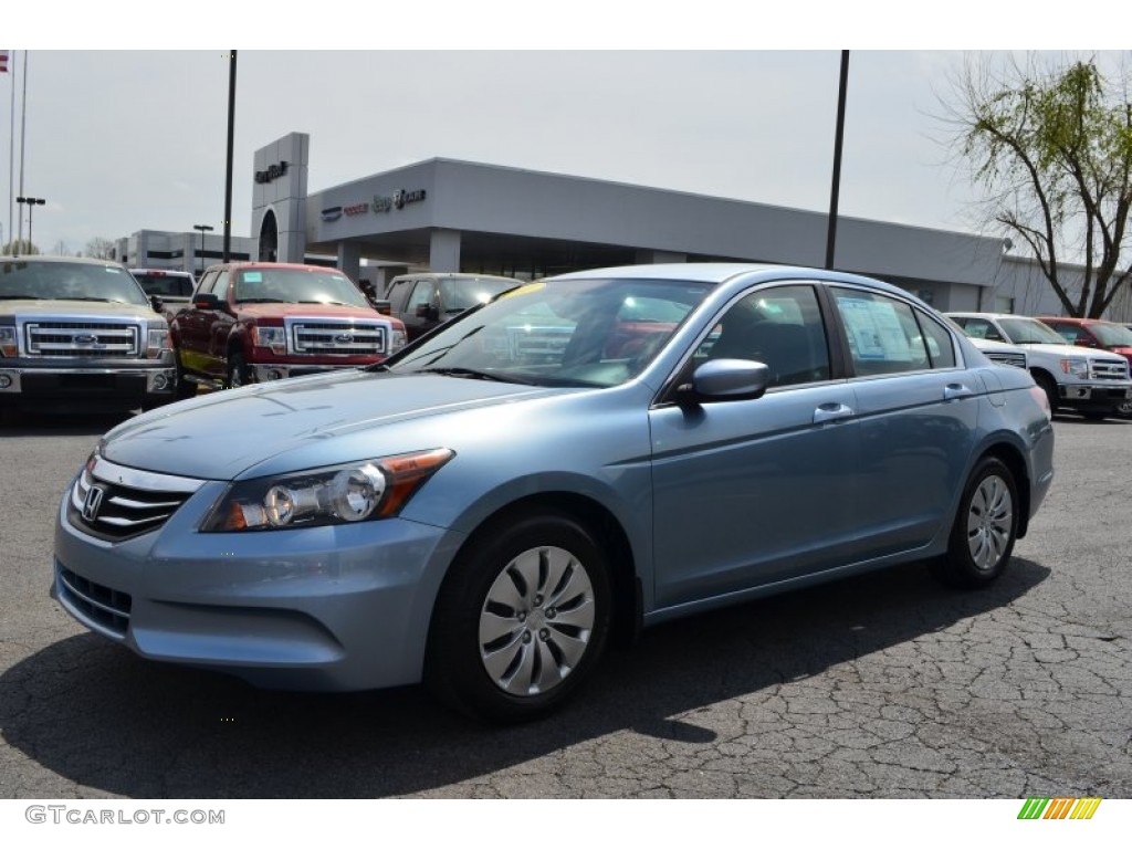 2011 Accord LX Sedan - Celestial Blue Metallic / Black photo #6