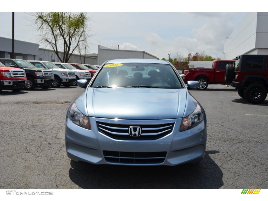 2011 Accord LX Sedan - Celestial Blue Metallic / Black photo #7