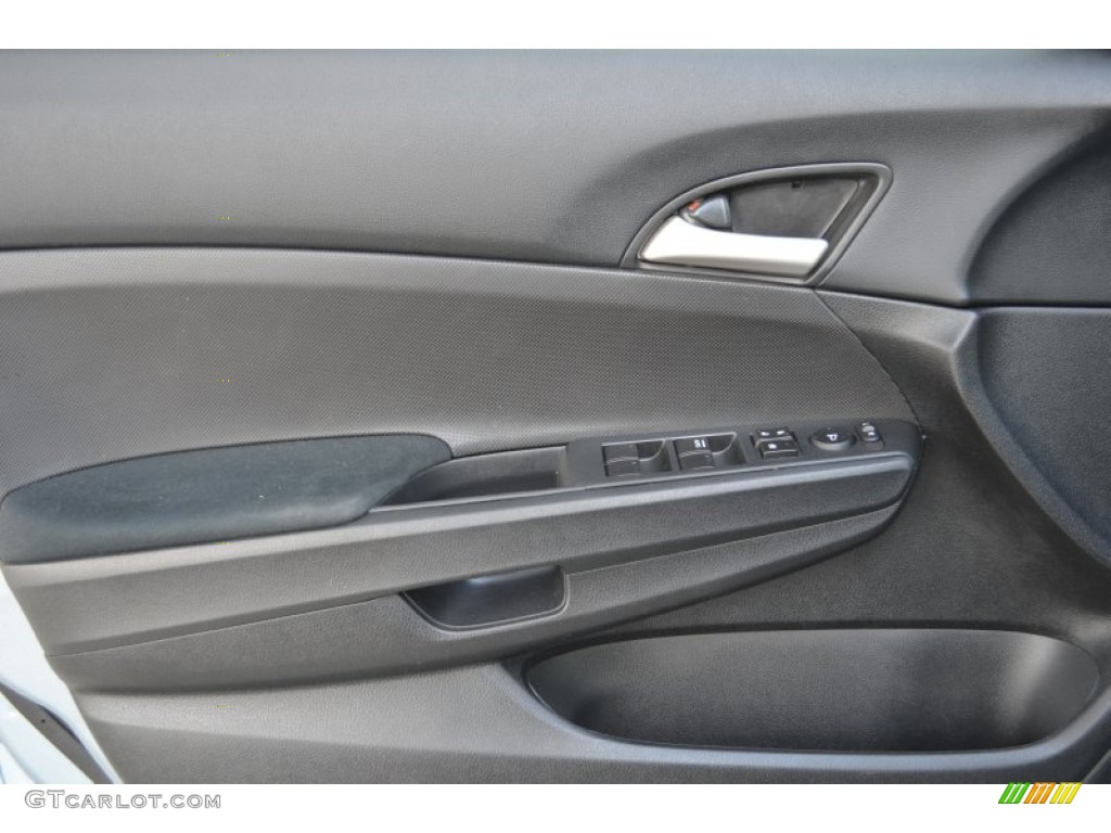 2011 Honda Accord LX Sedan Black Door Panel Photo #79667115
