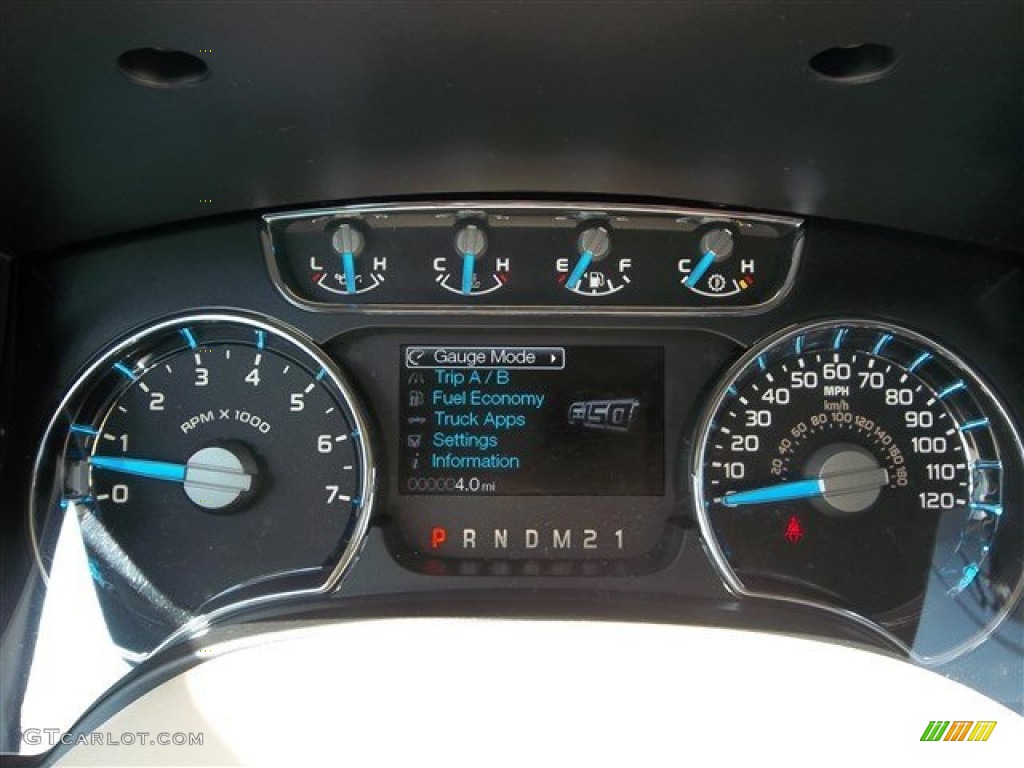 2013 Ford F150 King Ranch SuperCrew 4x4 Gauges Photo #79667124