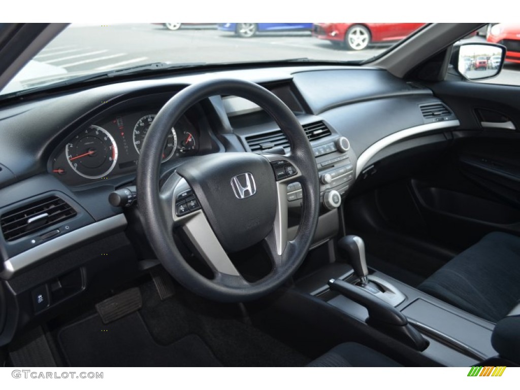 2011 Honda Accord LX Sedan Black Dashboard Photo #79667158