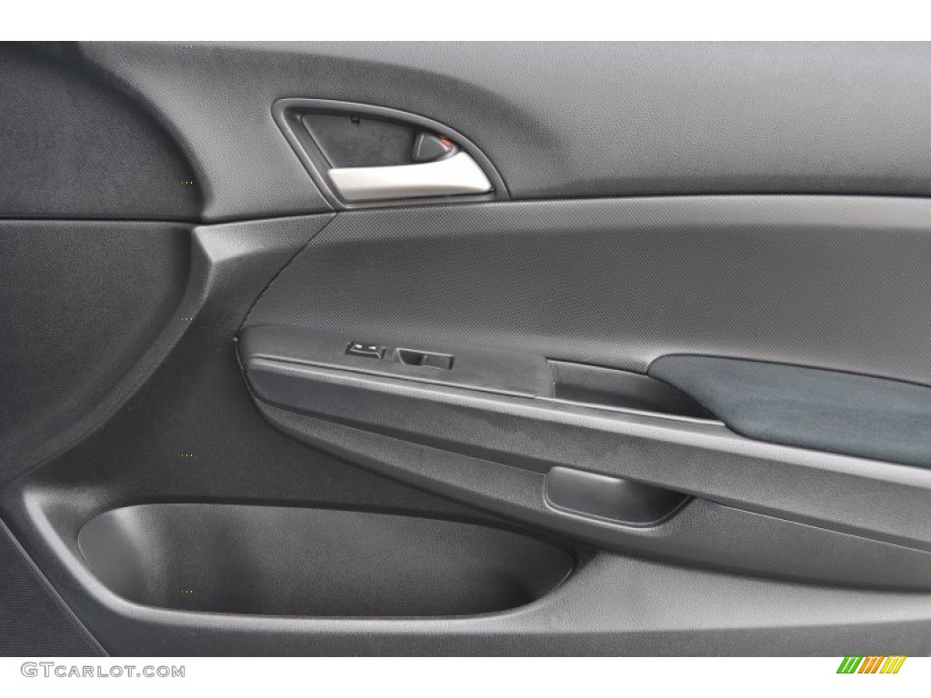 2011 Honda Accord LX Sedan Black Door Panel Photo #79667243