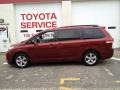 2011 Salsa Red Pearl Toyota Sienna LE  photo #3