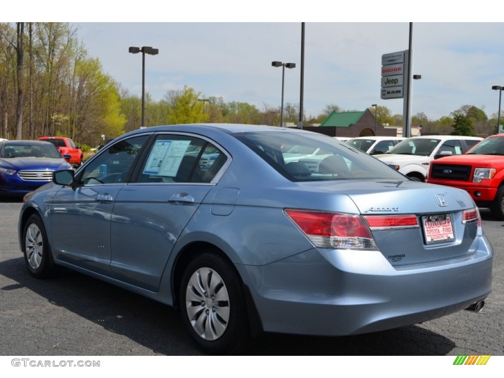 2011 Accord LX Sedan - Celestial Blue Metallic / Black photo #29