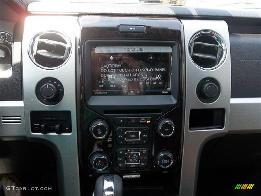 2013 F150 Platinum SuperCrew 4x4 - Ruby Red Metallic / Platinum Unique Pecan Leather photo #31