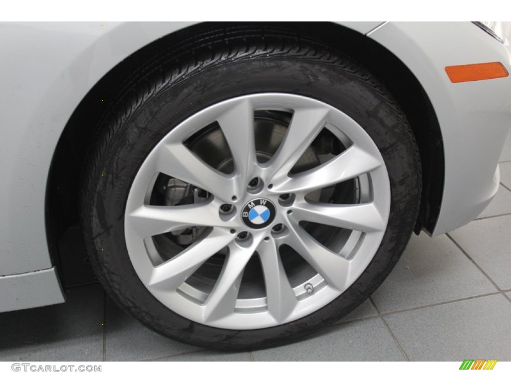 2013 3 Series 328i Sedan - Glacier Silver Metallic / Black photo #7
