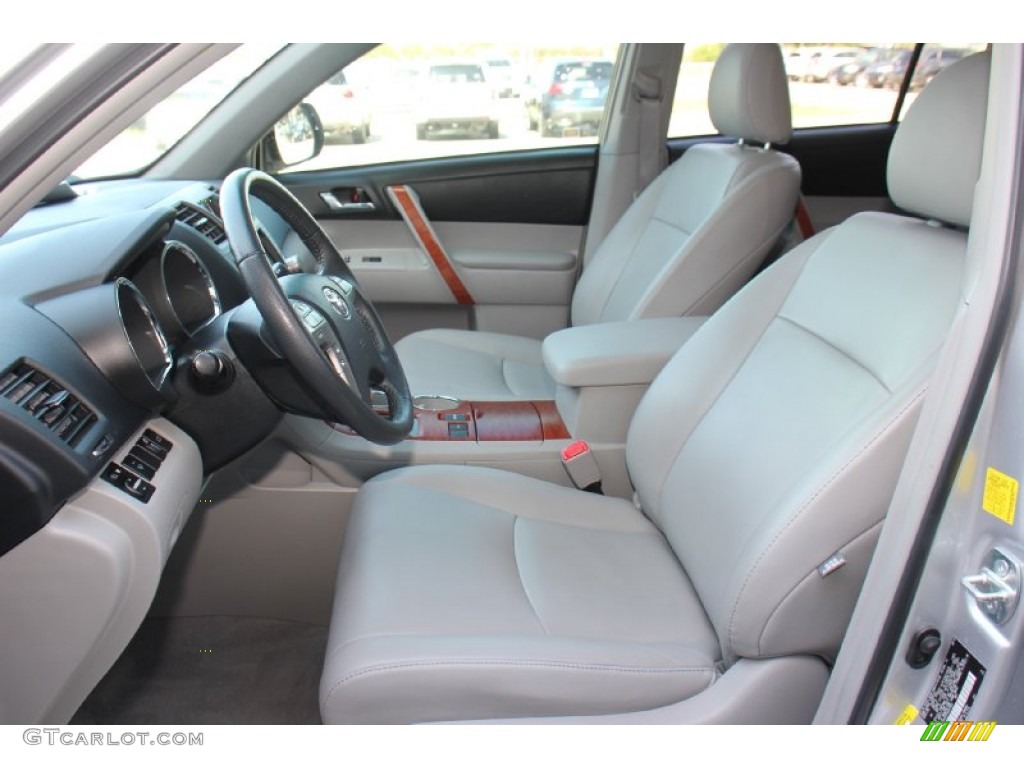 2010 Highlander Limited - Classic Silver Metallic / Ash photo #10