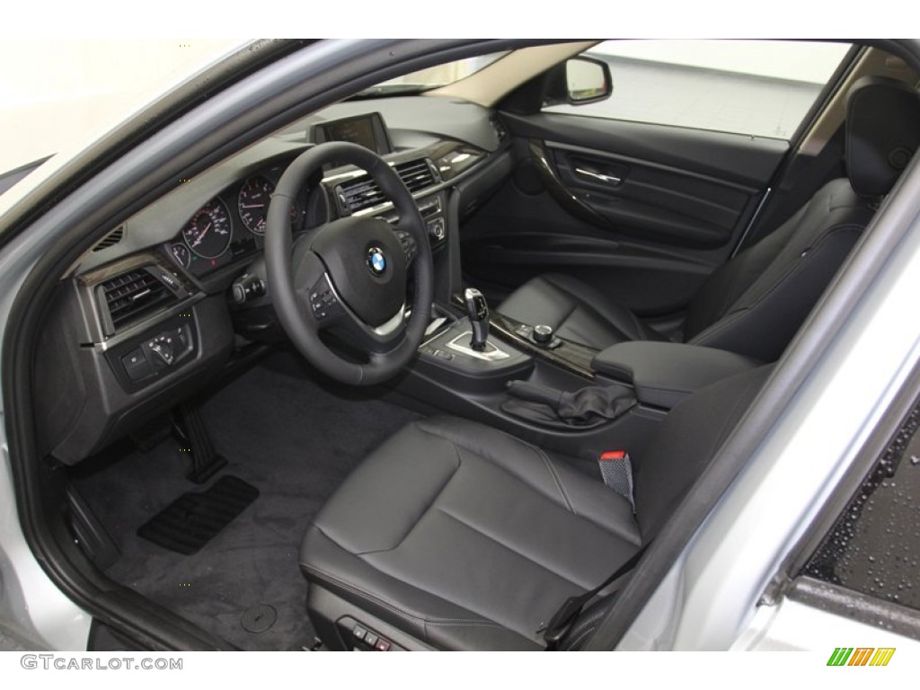 2013 3 Series 328i Sedan - Glacier Silver Metallic / Black photo #11