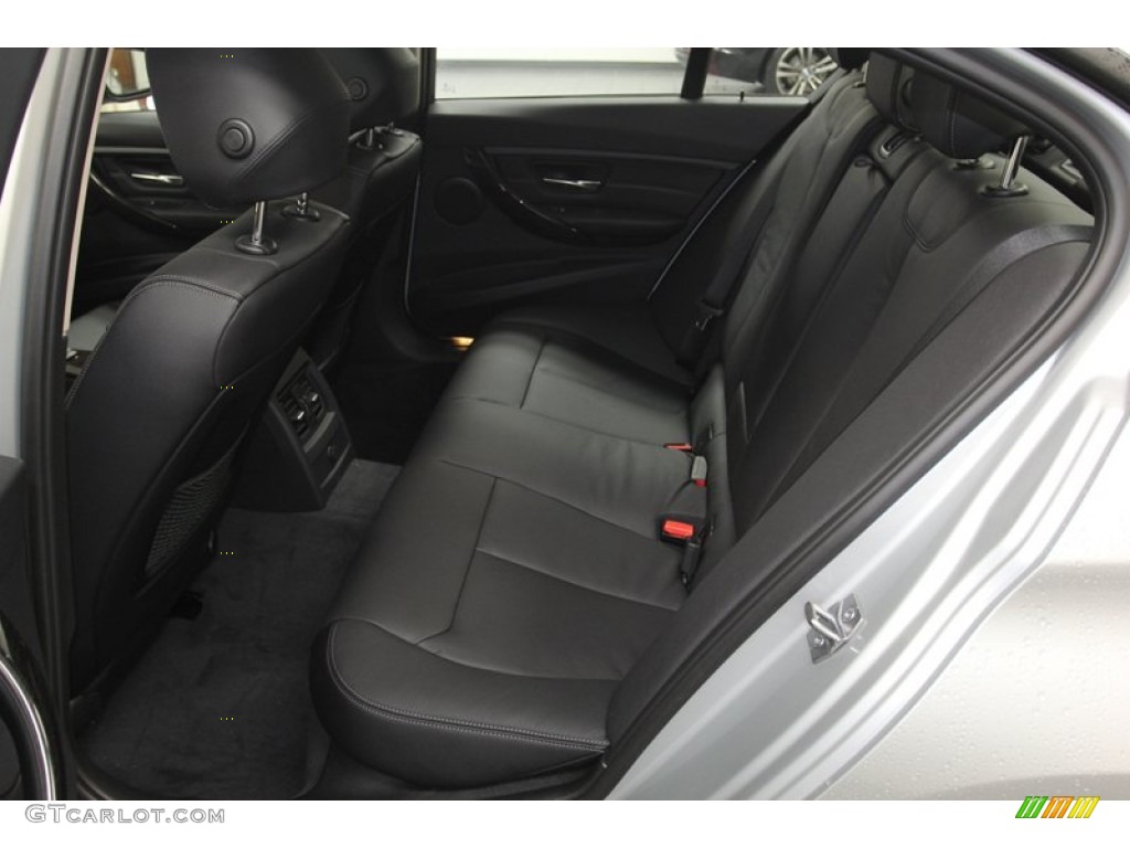 2013 3 Series 328i Sedan - Glacier Silver Metallic / Black photo #12