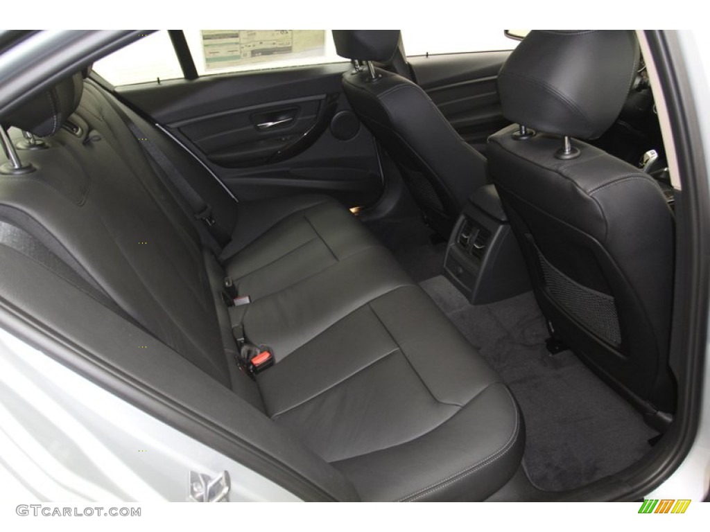 2013 3 Series 328i Sedan - Glacier Silver Metallic / Black photo #26