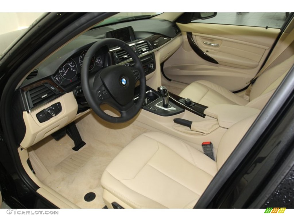 Venetian Beige Interior 2013 BMW 3 Series 328i Sedan Photo #79668379