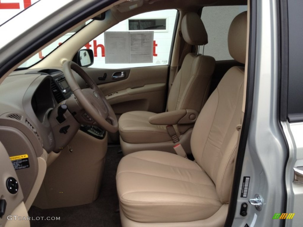 2012 Kia Sedona EX Interior Color Photos