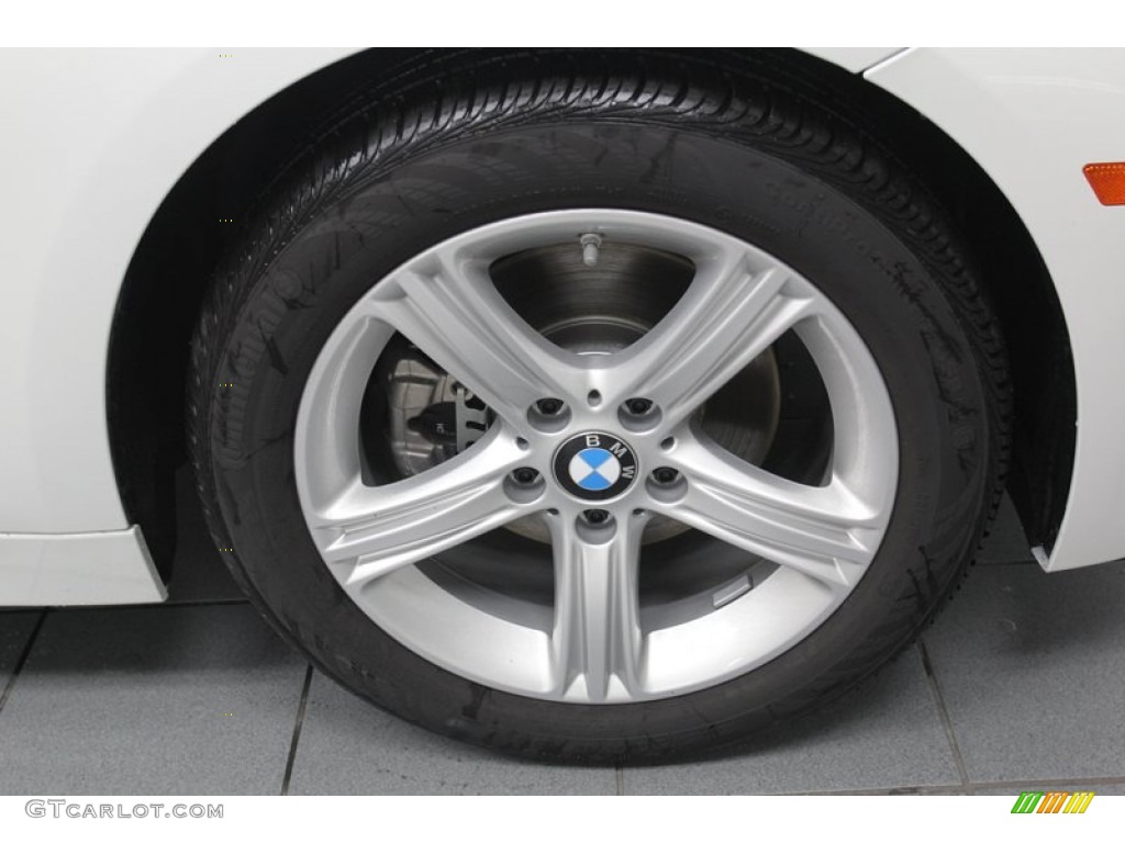 2013 3 Series 328i Sedan - Mineral White Metallic / Venetian Beige photo #7