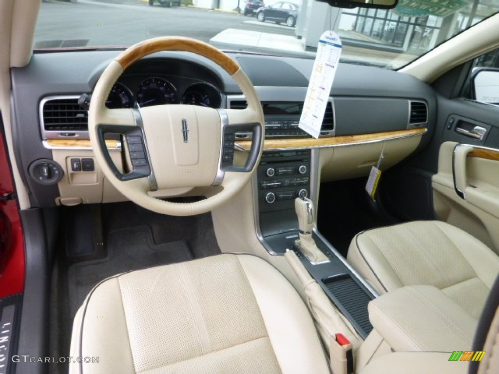 Light Camel Interior 2011 Lincoln MKZ AWD Photo #79668873