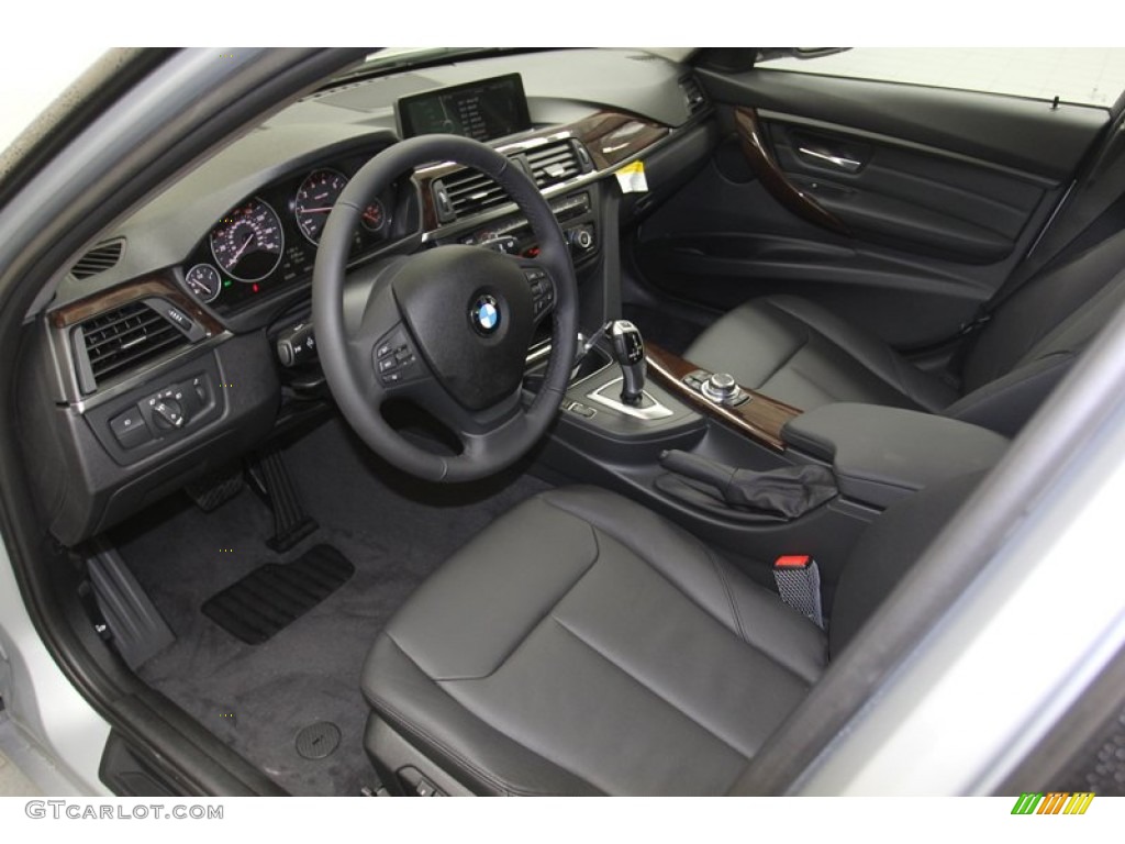 2013 3 Series 328i Sedan - Glacier Silver Metallic / Black photo #11
