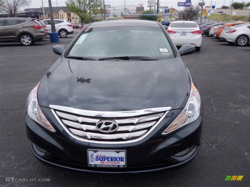 2013 Sonata SE - Pacific Blue Pearl / Gray photo #1