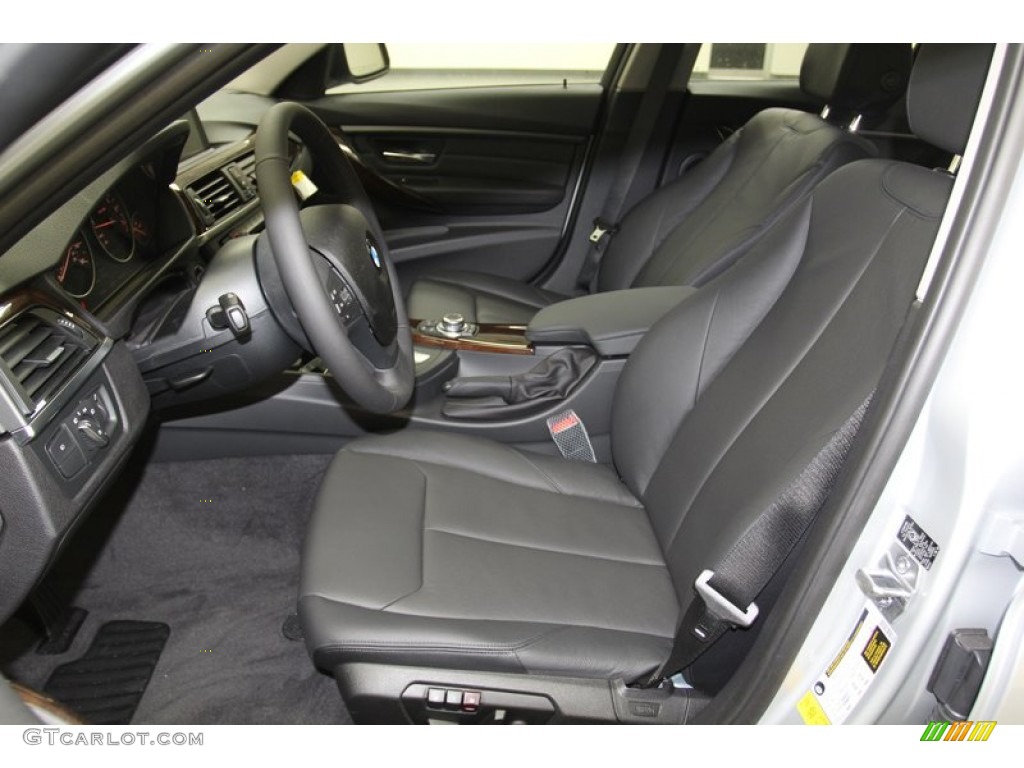 2013 3 Series 328i Sedan - Glacier Silver Metallic / Black photo #3