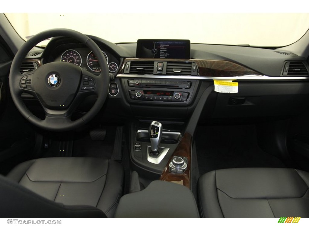 2013 3 Series 328i Sedan - Glacier Silver Metallic / Black photo #4